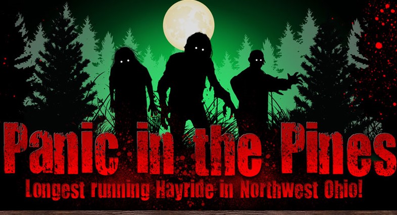 Panic in the Pines Haunted Hayride, Trail & Woods