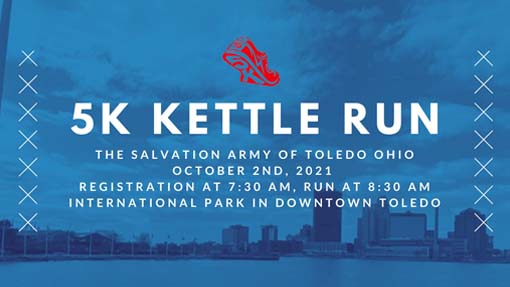 The Salvation Army's 8th Annual 5K Red Kettle Run