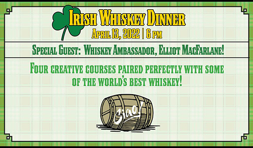Ciao! | Irish Whiskey Dinner