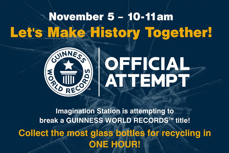 Guinness World Record at The Imagination Station