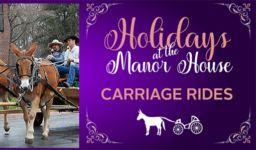 Holidays at the Manor House Carriage Rides