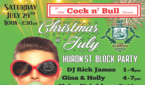Christmas in July Block Party