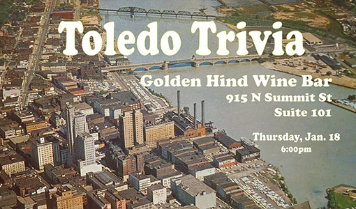 Toledo Trivia at Golden Hind Wine Bar