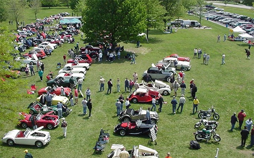 The 25th annual British Return to Fort Meigs car show