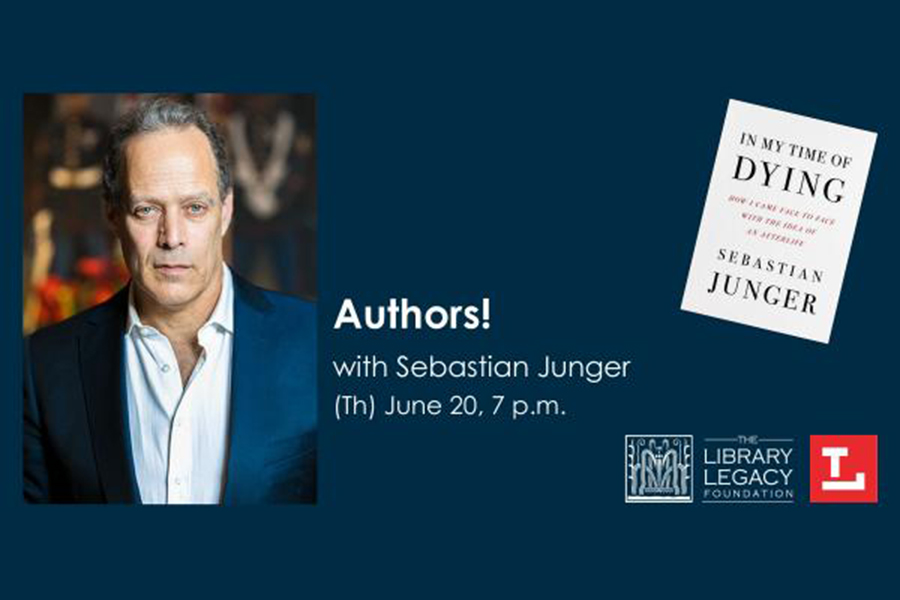 Authors! with Sebastian Junger