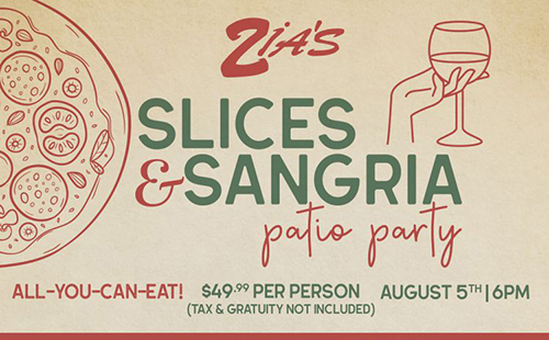 Zia's Slices & Sangria Patio Party