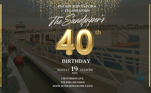 The Sandpiper's 40th Birthday Bash Cruise