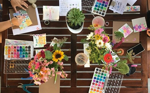 Pick & Paint at GardenView Flowers