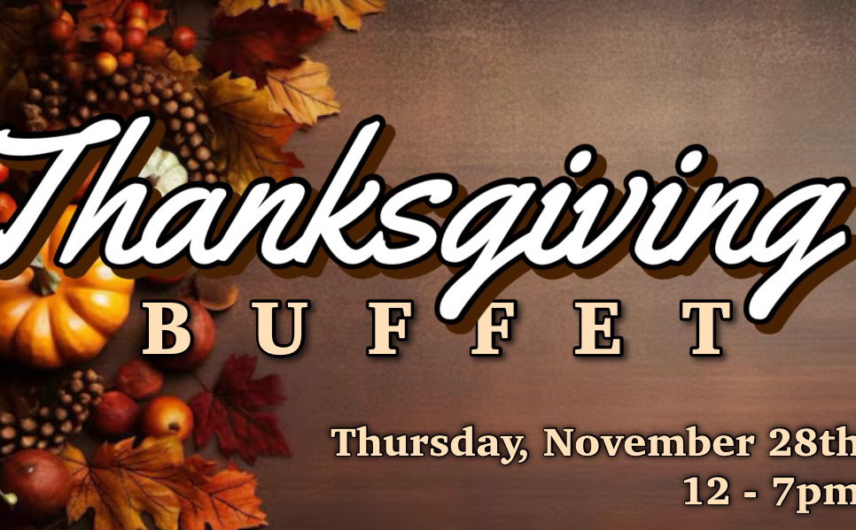 Thanksgiving Buffet at Maumee Bay Brewing Co.