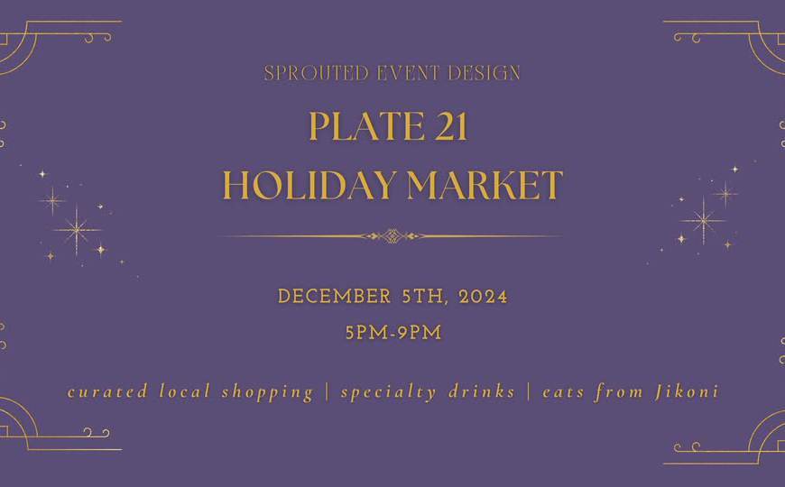 Plate 21 Holiday Market