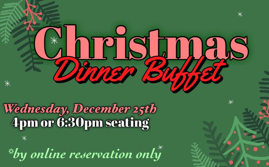 Christmas Dinner Buffet at Maumee Bay Brewing Co.