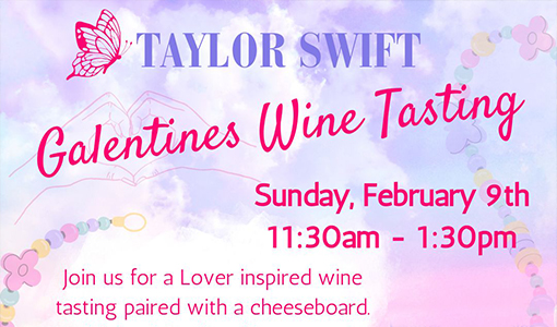 Taylor Swift Themed Galentine's Wine Tasting