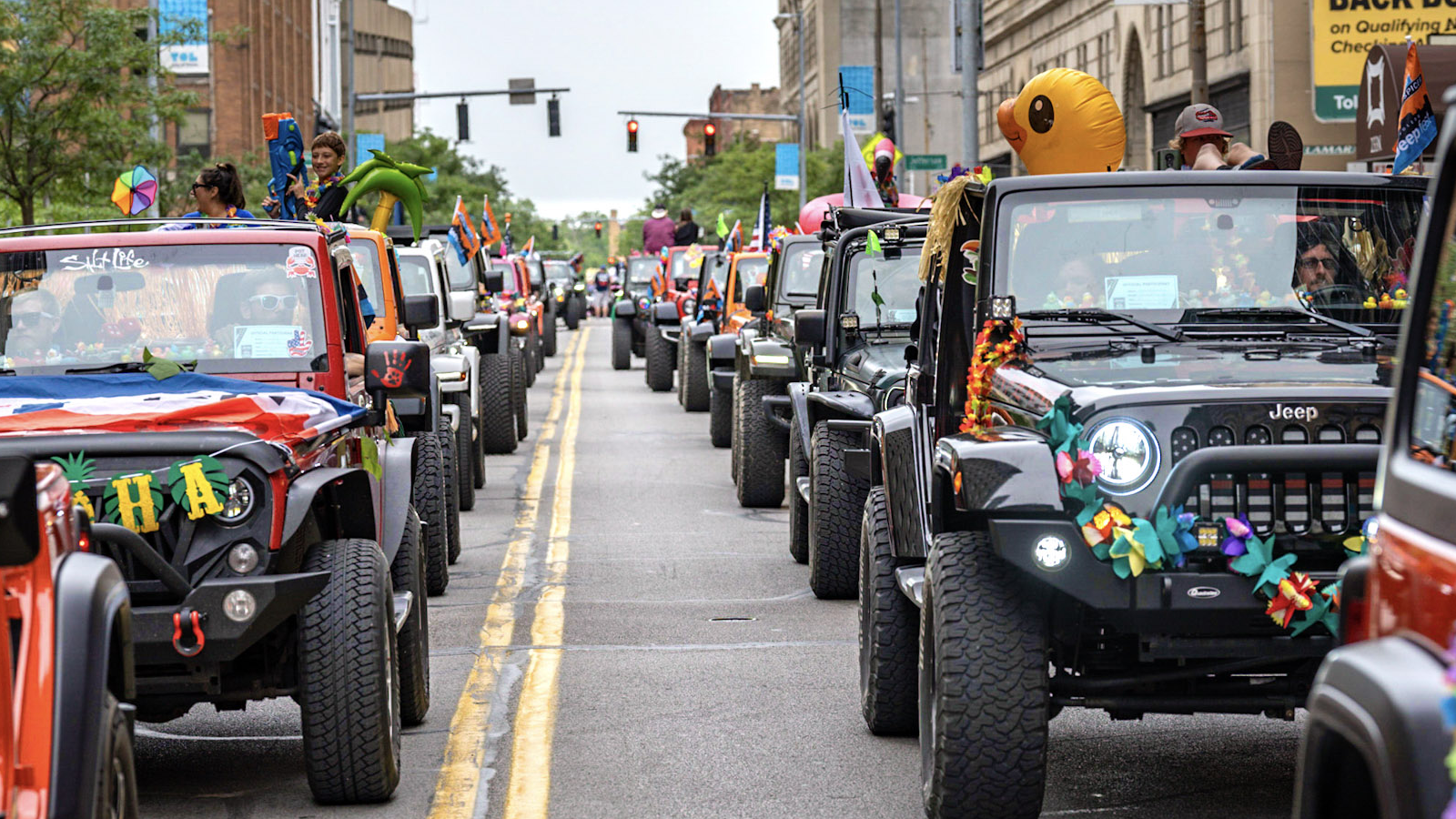 Toledo Jeep Fest Parade