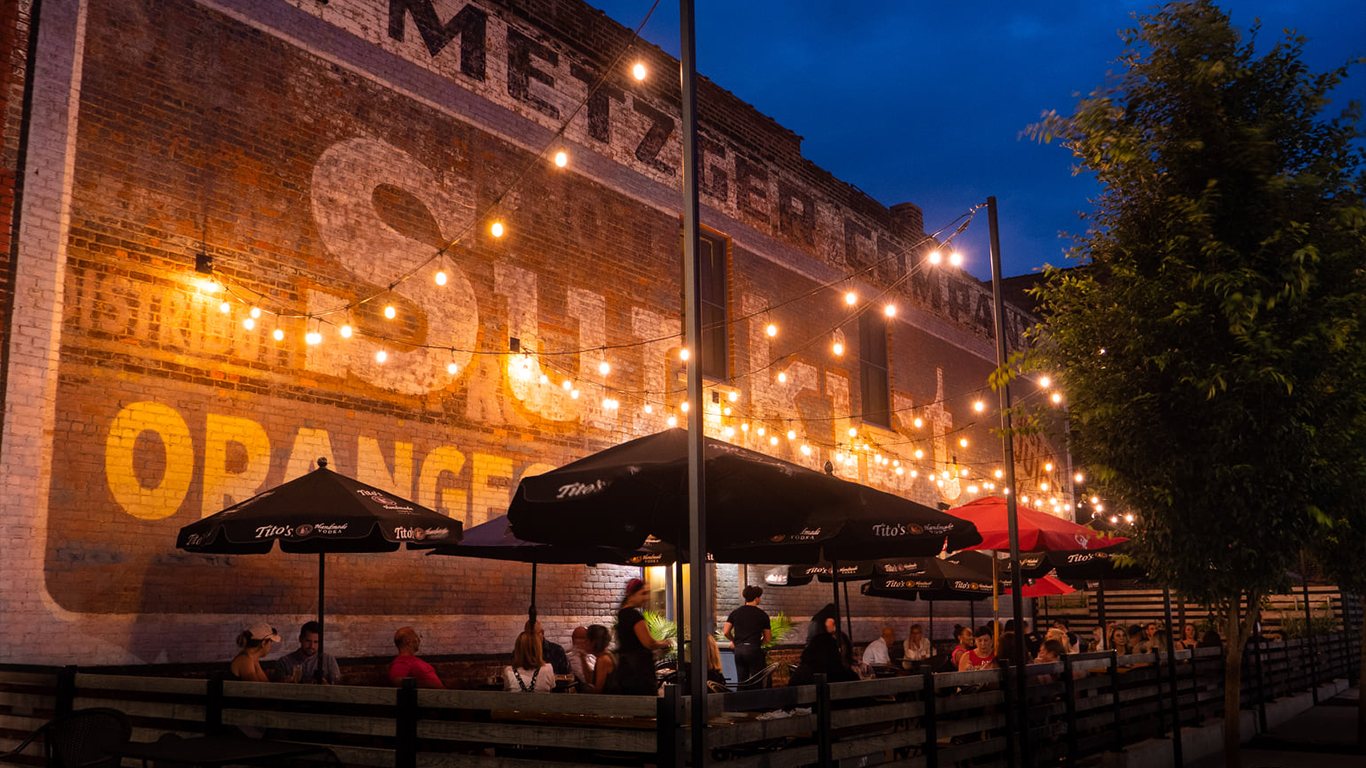 Patio at Souk in Downtown Toledo