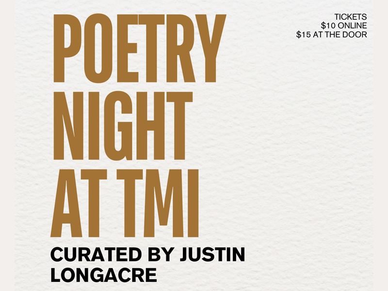Poetry Night at TMI