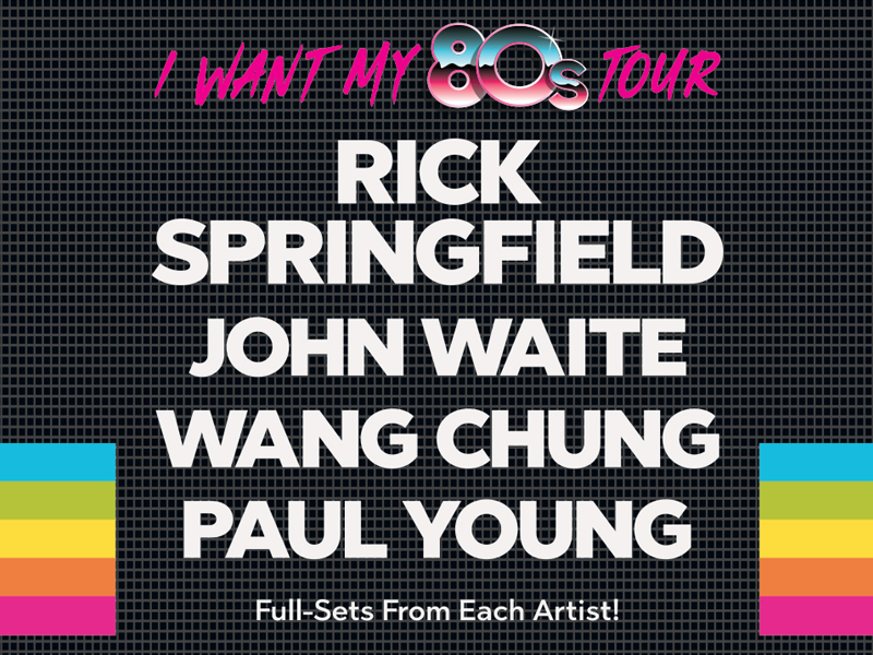 Rick Springfield’s “I Want My 80’s Tour” at the Toledo Zoo
