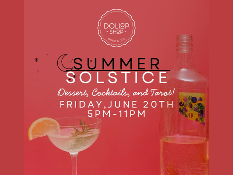 Summer Solstice | Dessert, Cocktails, and Tarot