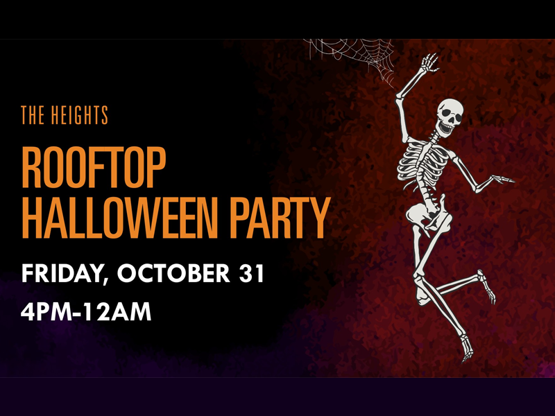 The Heights Rooftop Halloween Party