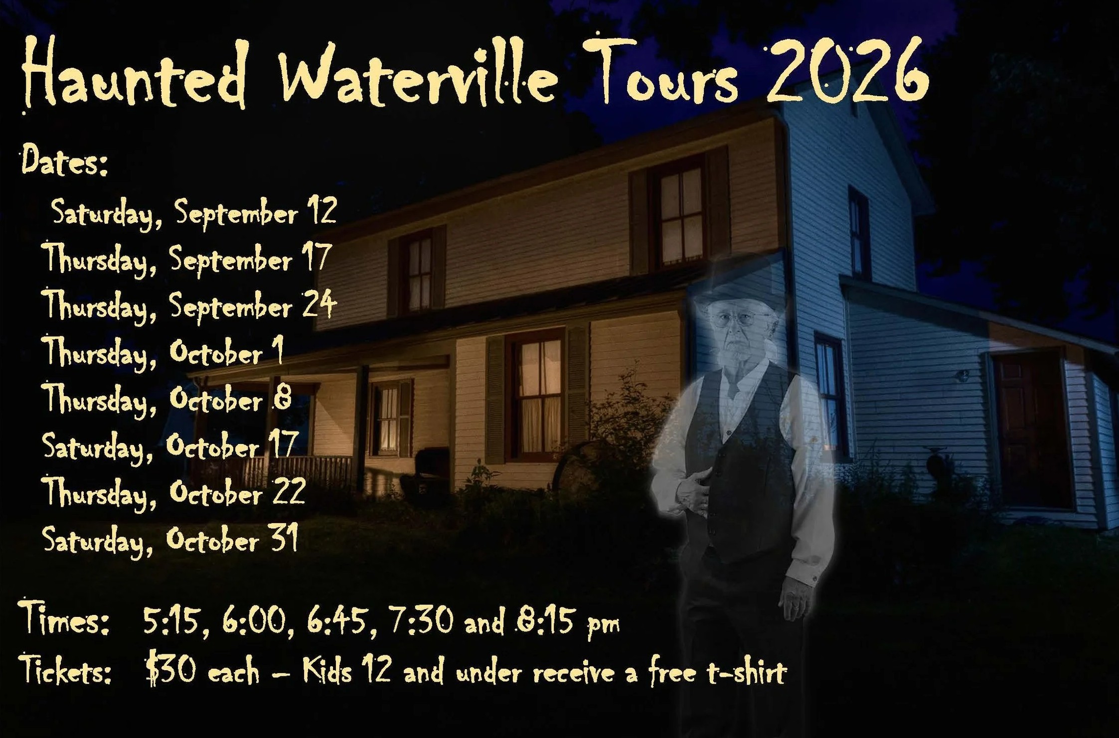 Haunted Waterville Tours