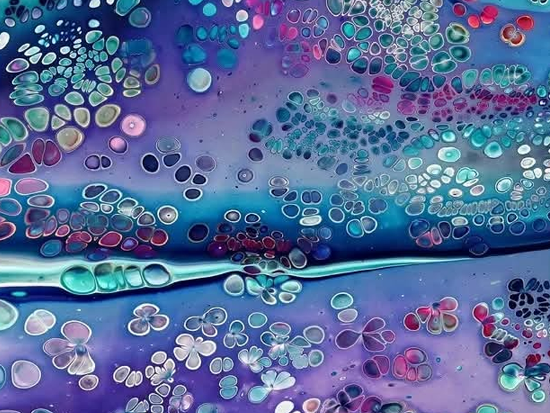 Paints + Pours: Chameleon Cells Workshop