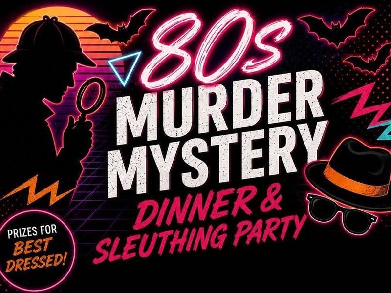 80’s Murder Mystery Dinner Party