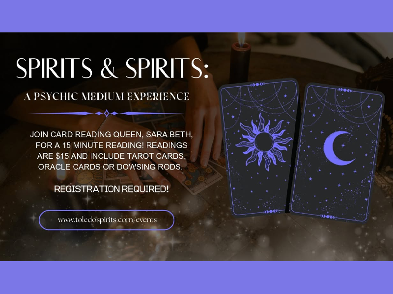 Spirits + Spirits: A Psychic Medium Experience